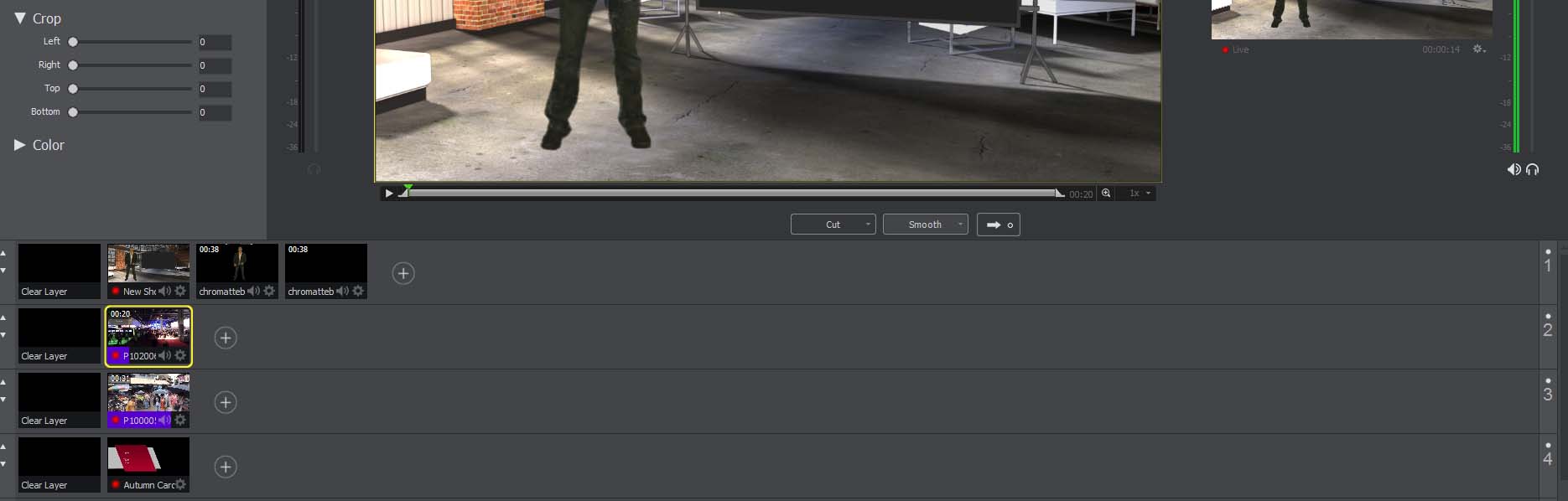 vMix Live Streaming Virtual Sets