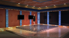 Virtual Set Studio 141 for 4K is a designer room with a view.