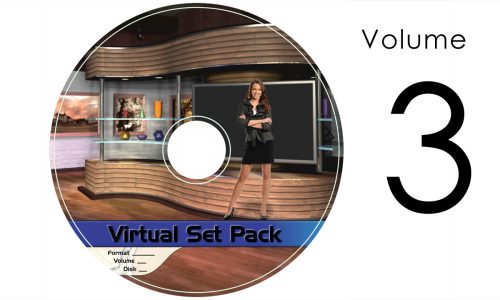Virtual Set Pack Volume 3 4K:  Royalty Free, Includes 10 Virtual Sets with 16 Angles Each in 4K Format: Studio143 Studio139 Studio140 Studio142 Studio145 Studio147 Studio148 Studio154 Studio155 Studio156