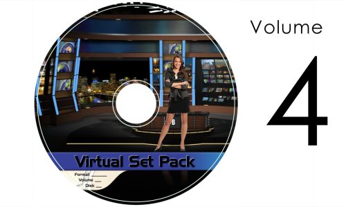 Virtual Set Pack Volume 4 4K:  Royalty Free, Includes 10 Virtual Sets with 16 Angles Each in 4K Format: Studio157 Studio158 Studio159 Studio160 Studio161 Studio164 Studio165 Studio166 Studio170 Studio171