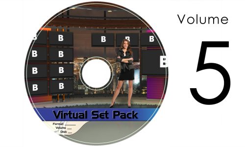 Virtual Set Pack Volume 5 4K:  Royalty Free, Includes 10 Virtual Sets with 16 Angles Each in 4K Format: Studio172 Studio173 Studio175 Studio176 Studio177 Studio178 Studio179 Studio180 Studio181 Studio182