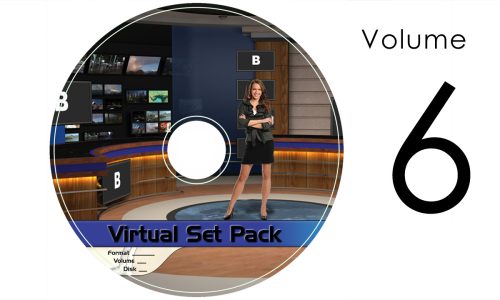 Virtual Set Pack Volume 6 4K:  Royalty Free, Includes 10 Virtual Sets with 16 Angles Each in 4K Format: Studio183 Studio184 Studio186 Studio187 Studio188 Studio189 Studio190 Studio191 Studio192 Studio193